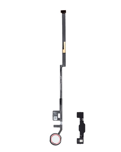 [SP-IP7-HBFC-AM-ROGO] Home Button With Flex Cable For iPad 7 (2019) / iPad 8 (2020) / iPad 9 (2021) (Aftermarket) (Rose Gold)  