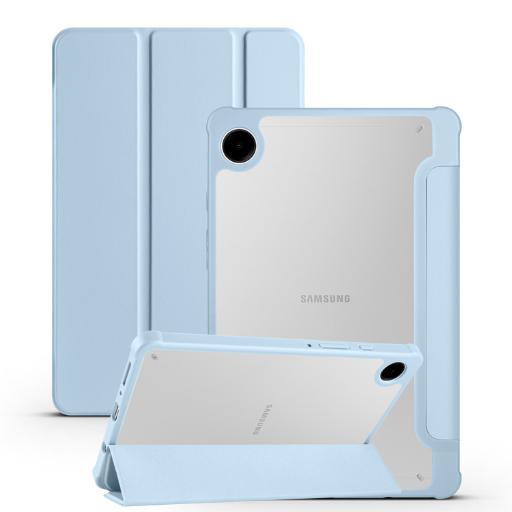 [CS-IPA9M-CBM-LBL] Clear Back Magnet Case for Galaxy Tab A9 Plus - Light Blue