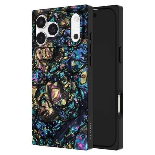 [FT057264] Flaunt - Square Magsafe Case For Apple Iphone 17 Pro Max - Abalone Shell