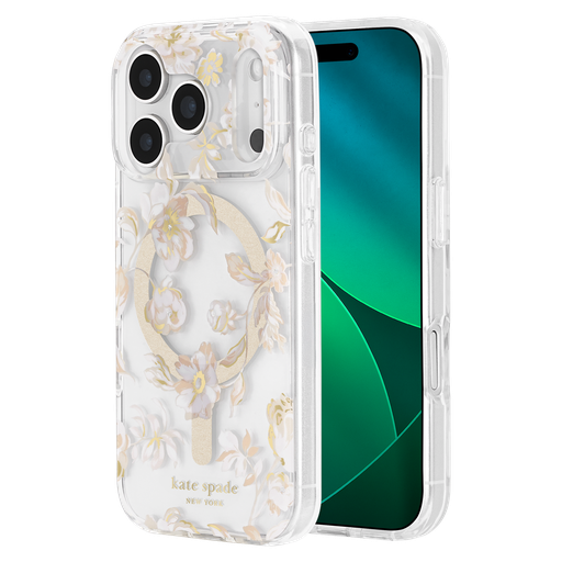 [KS057320] Kate Spade - Protective Magsafe Case For Apple Iphone 17 Pro - Autumn Toile