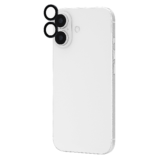 [CM057360] Case-mate - Aluminum Camera Lens Glass Protector For Apple Iphone 17 - Black