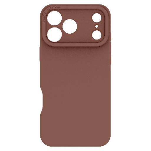[AP7U-AVSIK-MOCC] Avana - Velvet Magsafe Case For Apple Iphone 17 Pro Max - Mocha