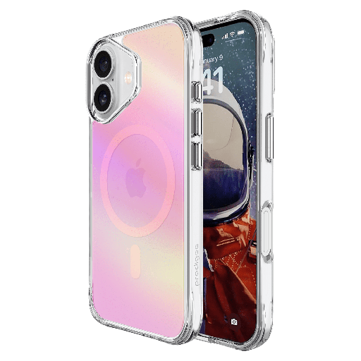 [IPH17-6.1-GLW] Prodigee - Glow Magsafe Case For Apple Iphone 17 - Iridescent