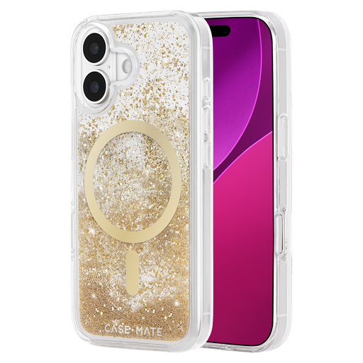 [CM057386] Case-mate - Waterfall Magsafe Case For Apple Iphone 17 - Gold