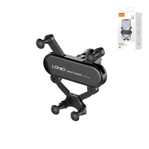 [ACE-LDN-MG03-BK] LDNIO MG03 Universal Car Air Vent Mount Phone Holder (Black)