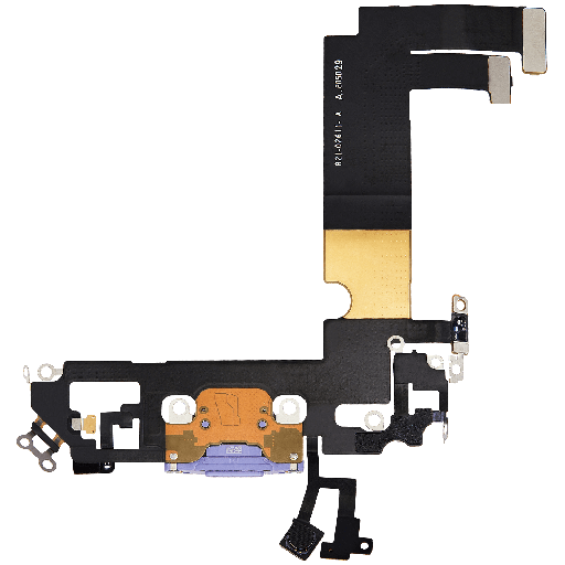 [SP-I12M-CPFC-PU] Charging Port Flex Cable For iPhone 12 Mini (Premium) (Purple)