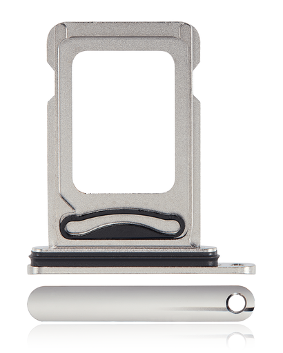 [SP-I11P-DSCT-SLV] Dual Sim Card Tray For iPhone 11 Pro / 11 Pro Max (Matte Silver) (Premium)