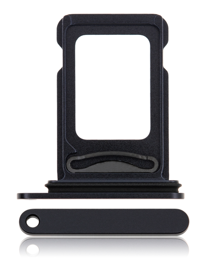 [SP-I12-DSCT-BK] Dual Sim Card Tray For iPhone 12 (Black) (Premium)