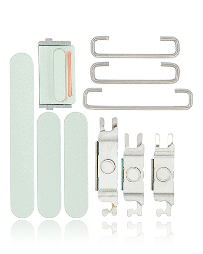 [SP-I12M-HBPVS-GR] Hard Buttons (Power / Volume / Switch) For iPhone 12 Mini (Green) (Premium)