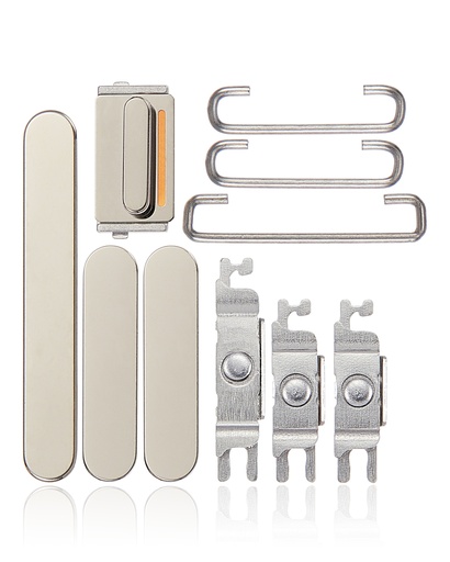 [SP-I14PM-HBPVS-GO] Hard Buttons (Power / Volume / Switch) For iPhone 14 Pro / 14 Pro Max (Gold) (Premium)