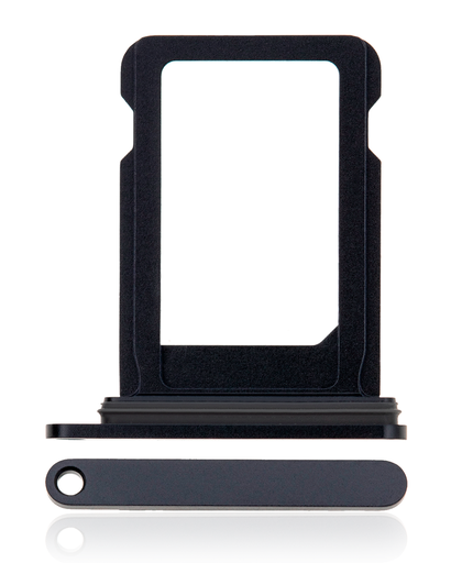 [SP-I12M-SSCT-BK] Single Sim Card Tray For iPhone 12 Mini (Black) (Premium)