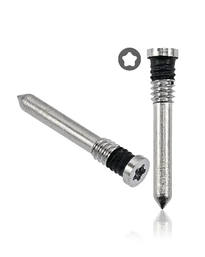 [SP-I15PM-BSCW-100P-WH] Bottom Screws For iPhone 15 / 15 Plus / 15 Pro / 15 Pro Max (White Titanium) (100 Pack) (Premium)