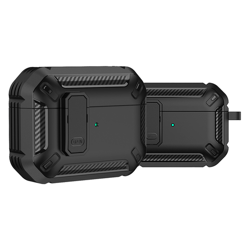 [CS-AP4-RBC-BK] Rugged Border Case for AirPods (4th Gen) - Black