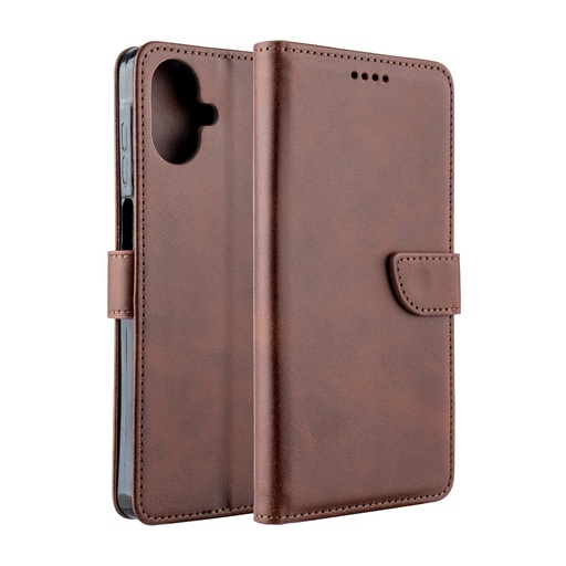 [CS-A07-HSW-BR] Handy Stylish Wallet for Galaxy A07 5G - Brown