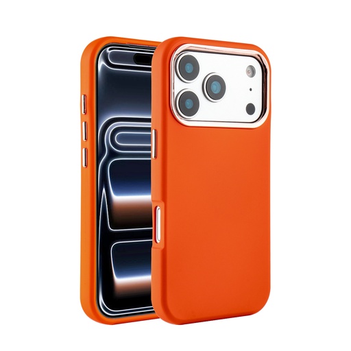 [CS-I17P-DLT-OR] Dual Layer Tough Case for iPhone 17 Pro - Orange