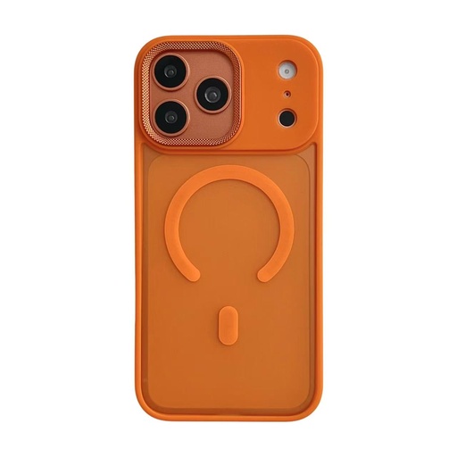 [CS-I17PM-MTFC-OR] Matte Focus Case with Magsafe for iPhone 17 Pro Max - Orange