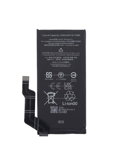 [BAT-GP6A-GLU7G] Battery For Google Pixel 6A (GLU7G) (Ground Shipping Only) (Premium)
