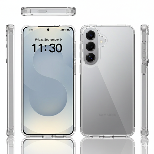 [CS-S26P-BCC-CLR] Base Clear Case for Samsung Galaxy S26 Plus