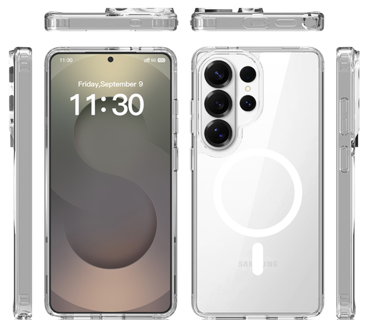 [CS-S26U-BCCM-CLR] Base Clear Case with Magsafe for Samsung Galaxy S26 Ultra