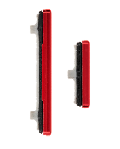 [SP-S20P-HBPV-RD] Hard Buttons (Power / Volume) For Samsung Galaxy S20 / S20 Plus (Cosmic Red) (Premium)