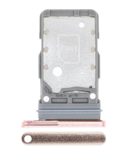 [SP-S20P-DSCT-GO] Dual Sim Card Tray For Samsung Galaxy S21 Plus (Phantom Gold) (Premium)