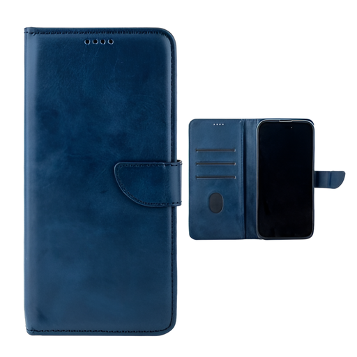 [CS-S26P-HSW-DBL] Handy Stylish Wallet Case for Galaxy S26 Plus - Dark Blue