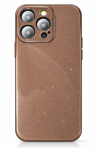[CS-I13P-FGC-BR] Full-Glitz Case for iPhone 13 Pro - Brown