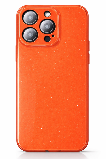 [CS-I15P-FGC-OR] Full-Glitz Case for iPhone 15 Pro - Orange