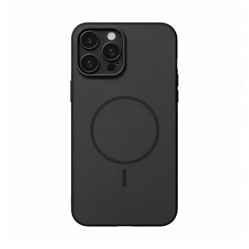 [CS-I14P-SCM-BK] Silken Guard Case with Magsafe for iPhone 14 Pro - Black