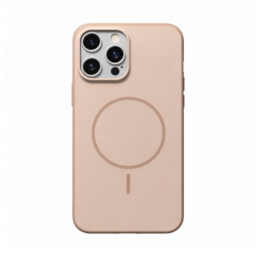[CS-I14P-SCM-BR] Silken Guard Case with Magsafe for iPhone 14 Pro - Brown