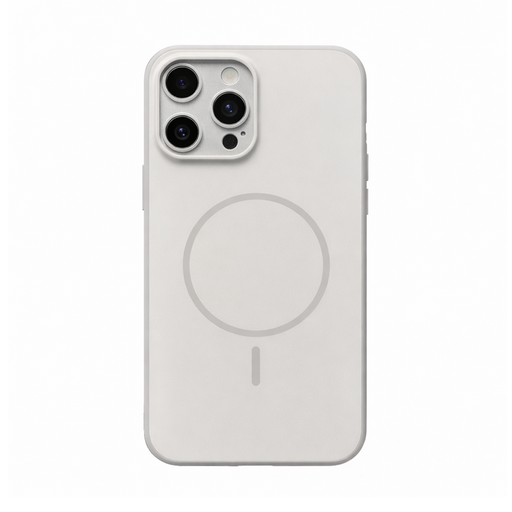 [CS-I14P-SCM-WH] Silken Guard Case with Magsafe for iPhone 14 Pro - White
