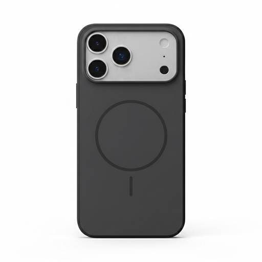 [CS-I17A-SCM-BK] Silken Guard Case with Magsafe for iPhone Air - Black