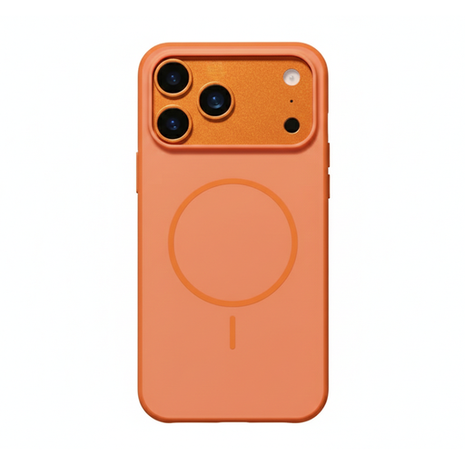 [CS-I17A-SCM-OR] Silken Guard Case with Magsafe for iPhone Air - Orange