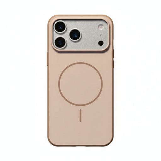 [CS-I17P-SCM-BR] Silken Guard Case with Magsafe for iPhone 17 Pro - Brown