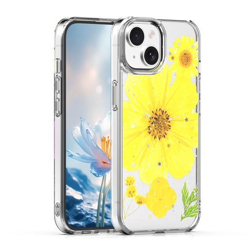 [CS-I15-EBC-BDS] Eternal Bloom Case for iPhone 15 - Big Daisy