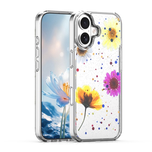[CS-I17-EBC-CDS] Eternal Bloom Case for iPhone 17 - Colorful Daisy