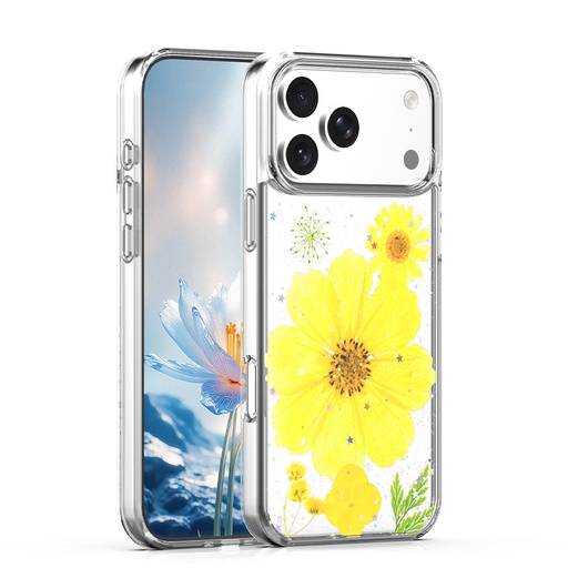 [CS-I17P-EBC-BDS] Eternal Bloom Case for iPhone 17 Pro - Big Daisy