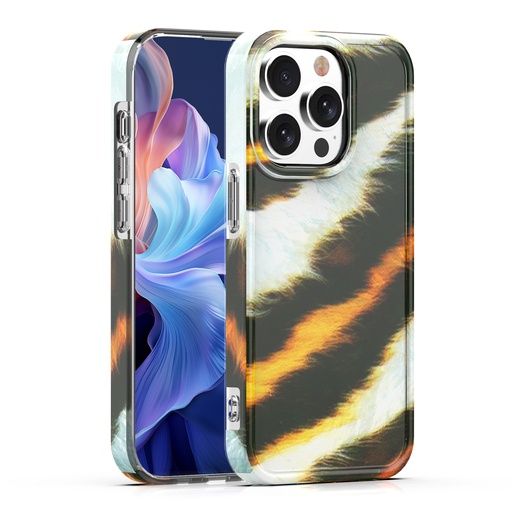 [CS-I14P-EAPC-TG] Exotic Animal Print Case for iPhone 14 Pro - Tiger