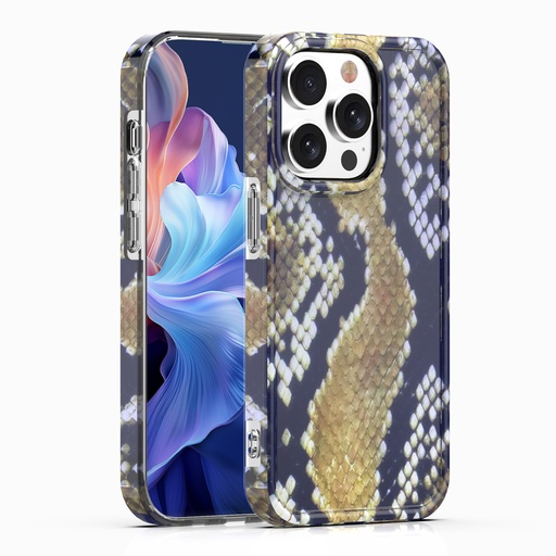 [CS-I14PM-EAPC-SNK] Exotic Animal Print Case for iPhone 14 Pro Max - Snake