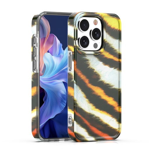 [CS-I15P-EAPC-TG] Exotic Animal Print Case for iPhone 15 Pro - Tiger