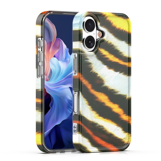 [CS-I16-EAPC-TG] Exotic Animal Print Case for iPhone 16 - Tiger