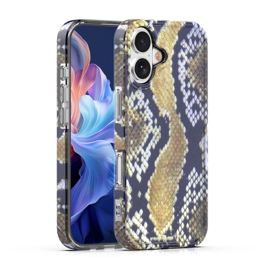 [CS-I17-EAPC-SNK] Exotic Animal Print Case for iPhone 17 - Snake