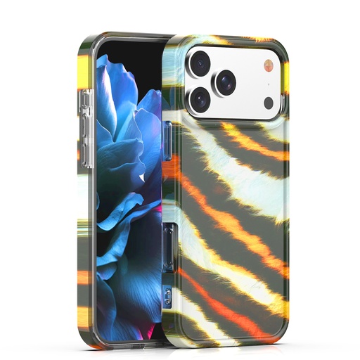 [CS-I17P-EAPC-TG] Exotic Animal Print Case for iPhone 17 Pro - Tiger