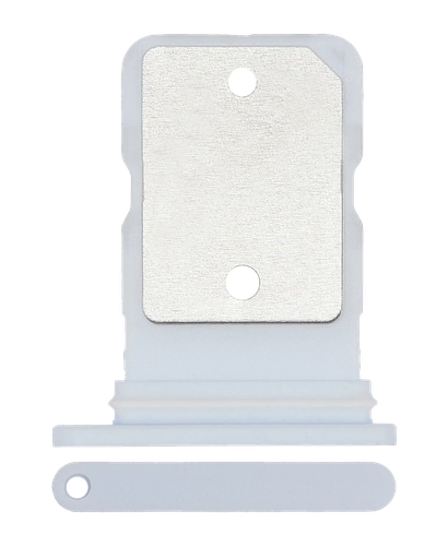 [SP-GP4A-SSCT-BL] Single Sim Card Tray For Google Pixel 4A (Barely Blue) (Premium)