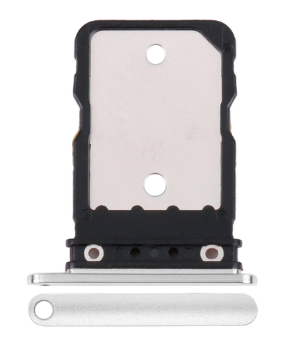 [SP-GP6P-SSCT-WH] Single Sim Card Tray For Google Pixel 6 Pro (Cloudy White) (Premium)