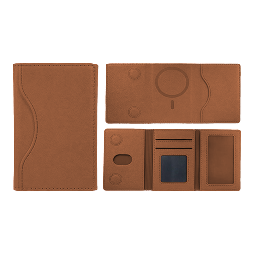 [AC-CH-CCH-BR] Compartment Card Holder - Brown