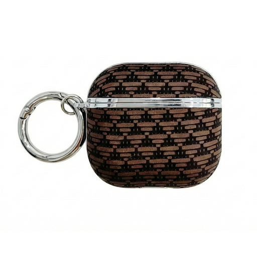 [CS-APP3-AUC-BR] Authentic Patterned Case for AirPods Pro (3rd Gen) - Brown