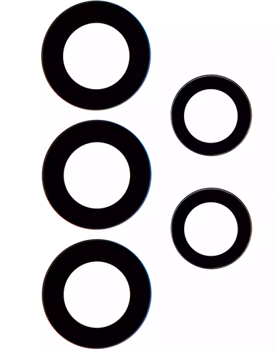 [SP-A736-BCLWADT-GO-5S-10P] Back Camera Lens (Glass Only) With Adhesive For Samsung Galaxy A73 5G (A736 / 2022) (5 Piece Set) (10 Pack) (Premium)