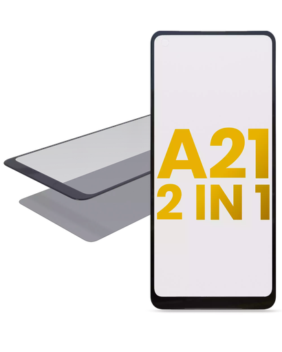 [SP-A215-21OCA] 2 in 1 Front Glass + OCA For Samsung Galaxy A21 (A215 / 2020) (Premium)