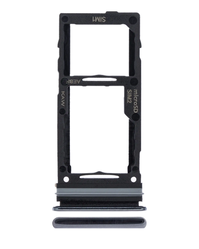 [SP-A725-DSCT-BK] Dual Sim Card Tray For Samsung Galaxy A72 (A725 / 2021) (Awesome Black) (Premium)
